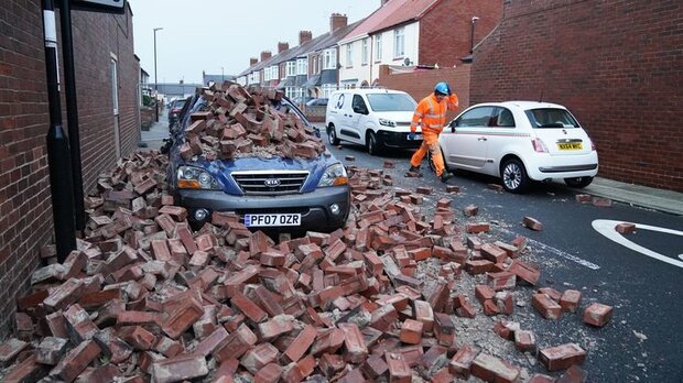 At least 3 people dead in first winter storm in UK