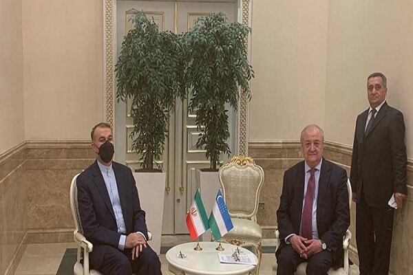 Iran FM holds talks with Uzbek counterpart on bilateral ties 