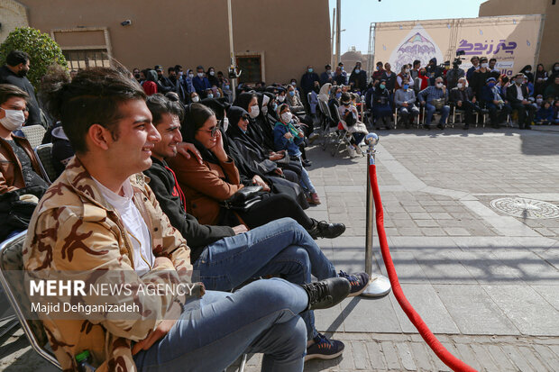 Umbrella of Life National Street Theater Festival in Yazd 