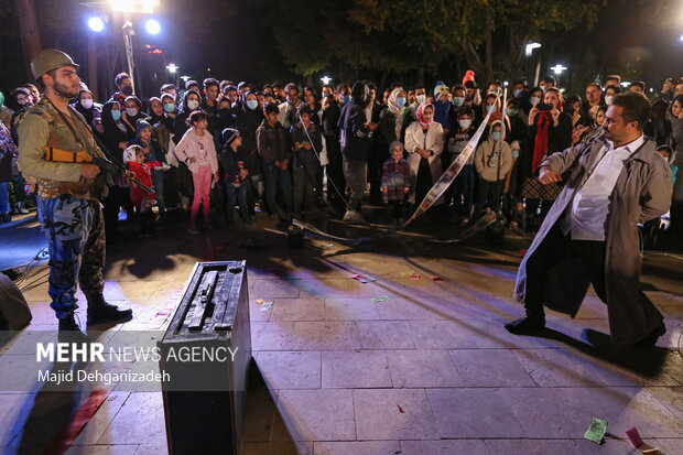 Umbrella of Life National Street Theater Festival in Yazd 