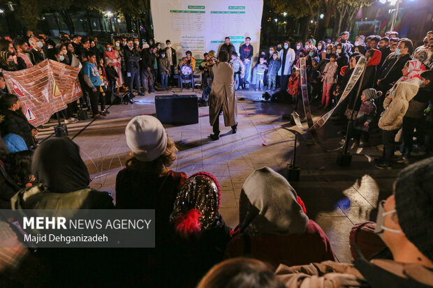 Umbrella of Life National Street Theater Festival in Yazd 