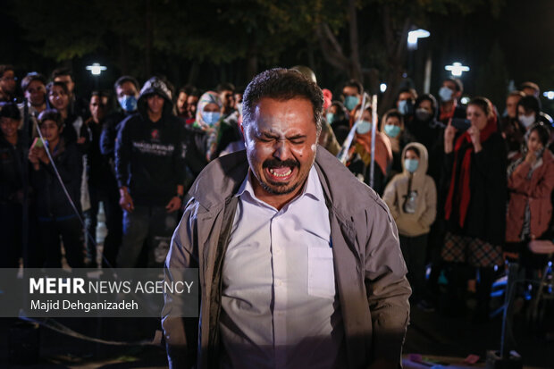 Umbrella of Life National Street Theater Festival in Yazd 