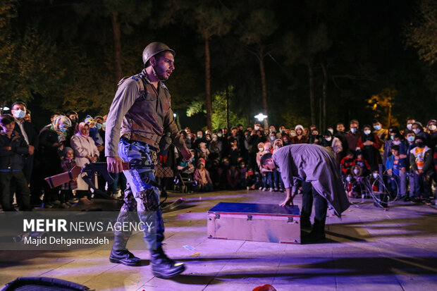 Umbrella of Life National Street Theater Festival in Yazd 