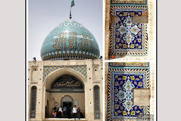 کاشی‌های بنای امامزاده « شاهزاده محمد» ورامین ناپدید شد