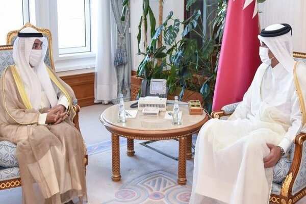 محورهای رایزنی نخست وزیر قطر با دبیر کل شورای همکاری خلیج فارس