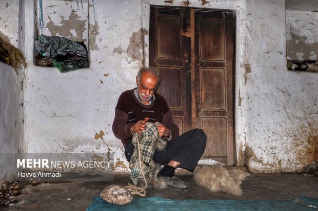 نمدمالی در مازندران، روستای دیوا بندپی بابل