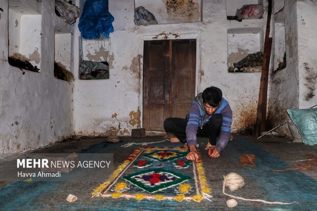 نمدمالی در مازندران، روستای دیوا بندپی بابل