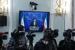 Presser of Iranian Foreign Ministry spokesman