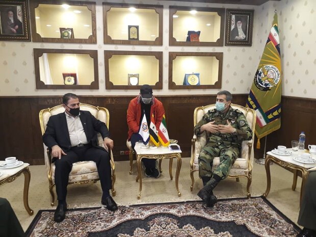 تعاون رياضي بين القوات المسلحة الإيرانية والسورية