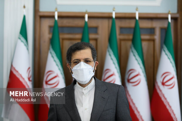 Presser of Iranian Foreign Ministry spokesman
