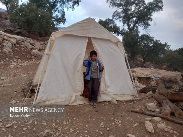 وضعیت روستای زلزله زده« سوسن سرخاب» اندیکا