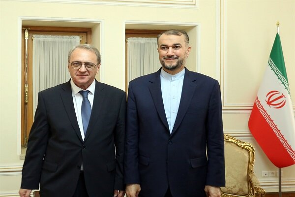 Amir-Abdollahian meets Russian Deputy FM for bilateral talks