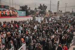 بغداد میں مزاحمتی شہداء کی دوسری برسی پر کئي ملین افراد کا اجتماع