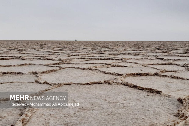Great Salt Desert in Iran
