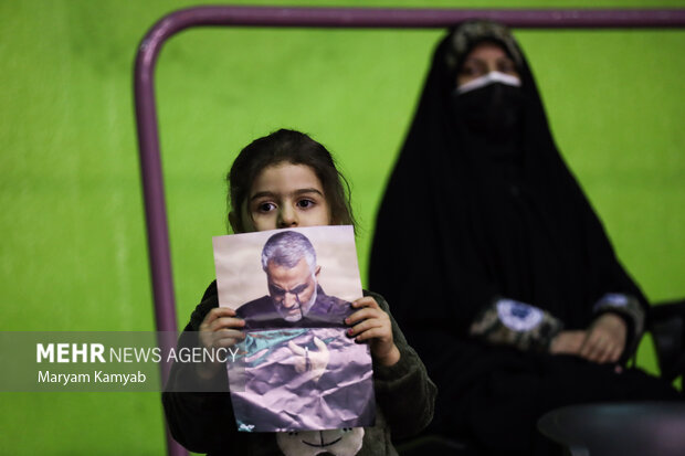 Tahran'da Şehit Süleymani anısına etkinlik düzenlendi