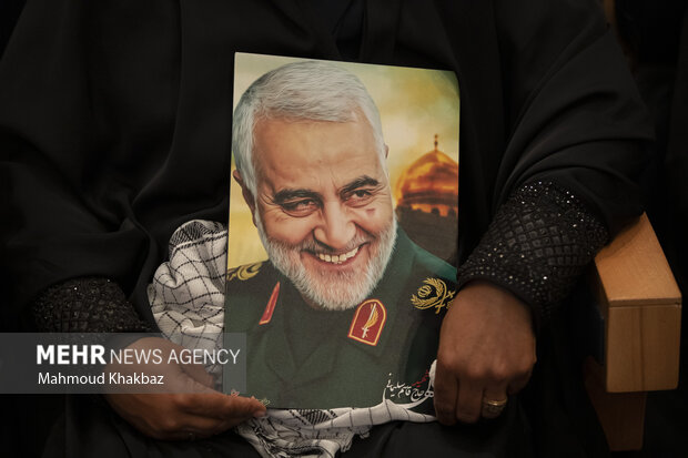 2rd anniv. of Gen. Soleimani martyrdom marked in Kish