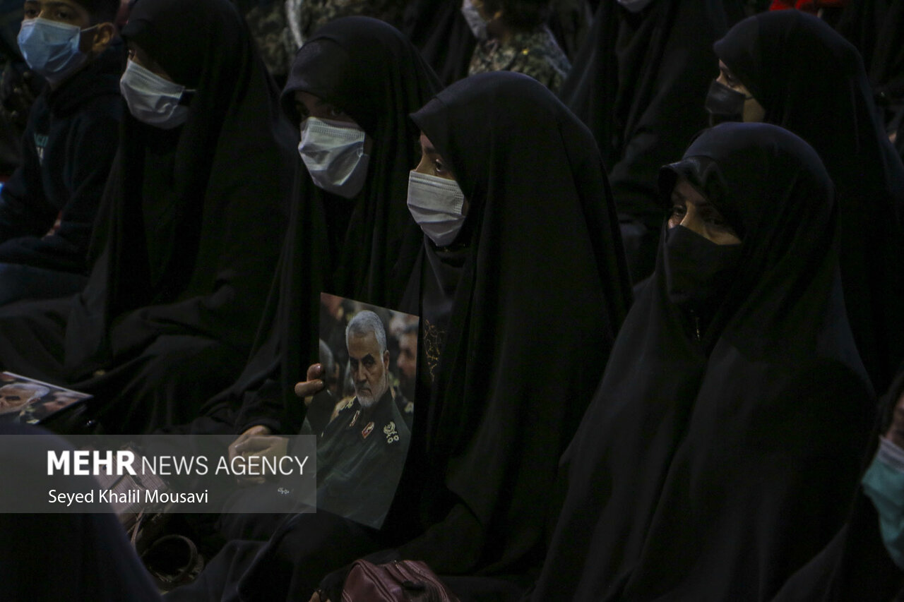 مراسم دومین سالگرد شهادت سردار حاج قاسم سلیمانی در اهواز