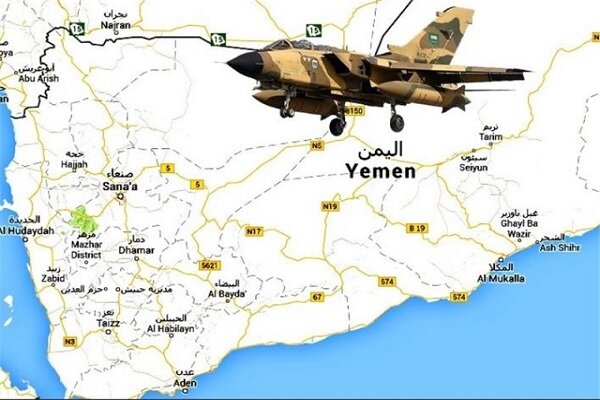 شهادت ۵ یمنی به دنبال حملات آل سعود به اتوبوسی در شرق یمن