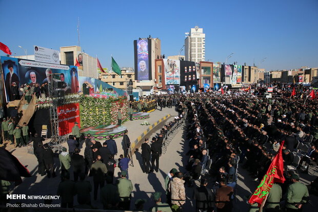 تشییع پیکر شهید سپهبد قاسم سلیمانی در کرمان