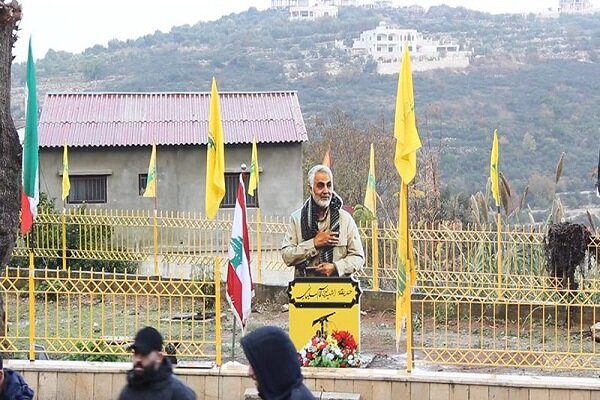 حزب الله يفتتح حديقة الشهيد سليماني في كفرملكي