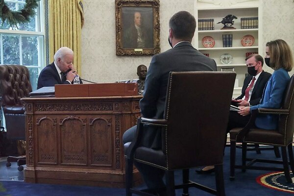 دیدار «جو بایدن» با مشاوران امنیتی خود با محوریت تحولات اوکراین