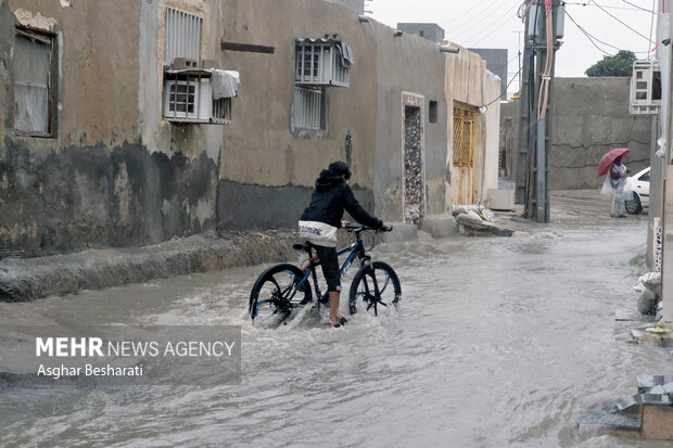 بیشترین میزان بارش باران در «چاتیز» جهرم ثبت شد