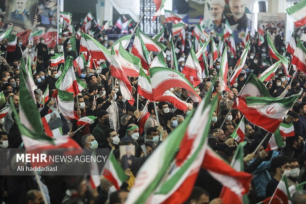 Nationwide ceremonies of Gen. Soleimani 2nd martyrdom anniv.