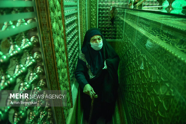 گلابشویی حرم مطهر شاهچراغ(ع) در شیراز