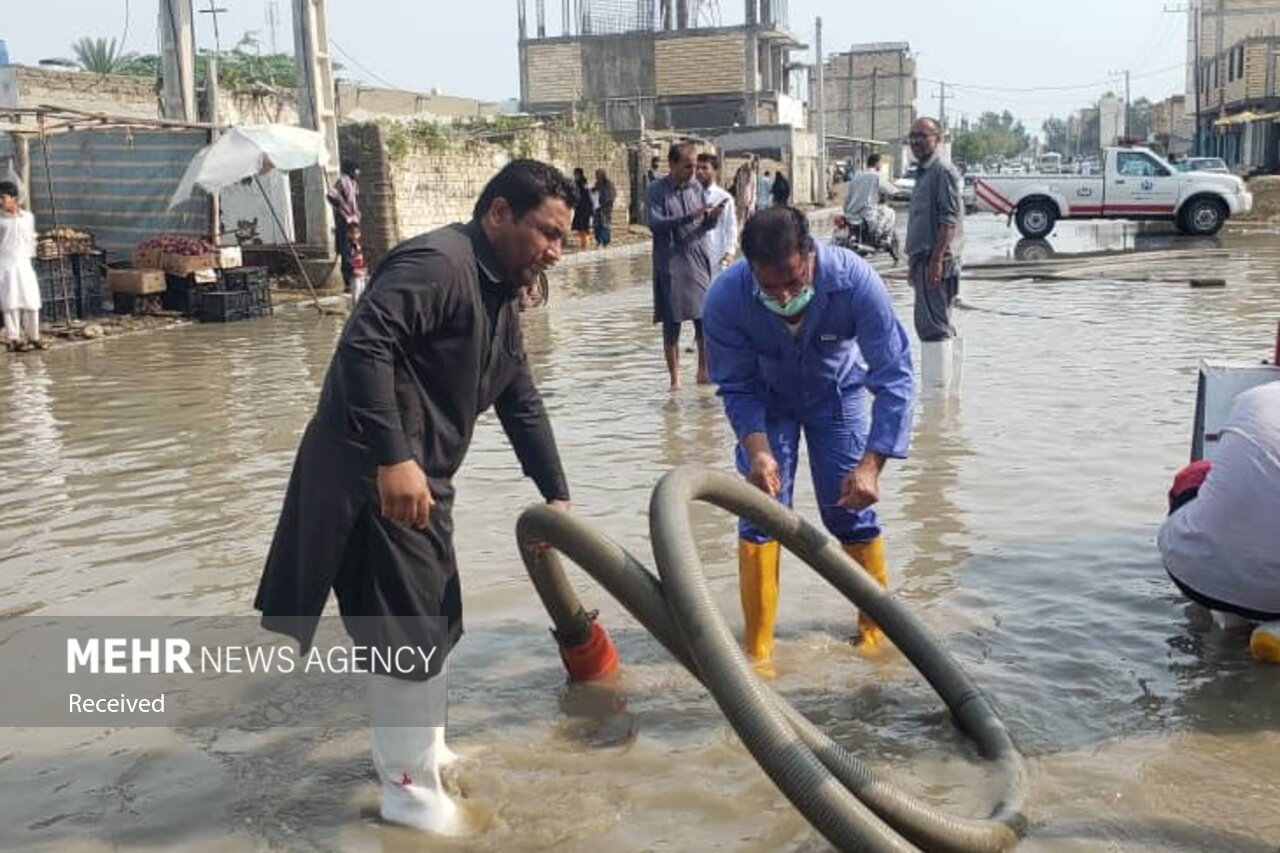 خبرگزاری مهر | اخبار ایران و جهان | Mehr News Agency - بارش بی سابقه باران  در کنارک