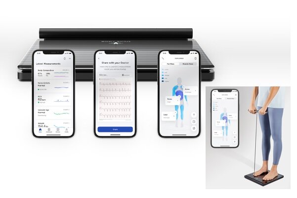 ترازوی هوشمند نوار قلب هم می‌گیرد