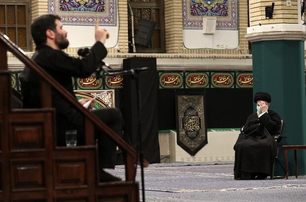 Leader attends 2nd night of Hazrat Zahra mourning ceremony