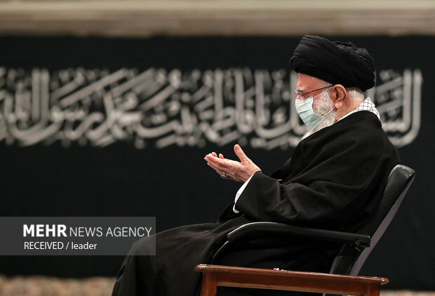 Leader attends 2nd night of Hazrat Zahra mourning ceremony