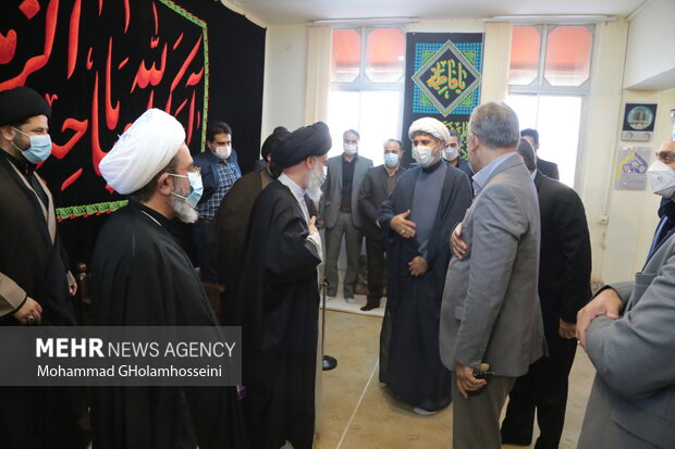 Hazrat Zahra mourning ceremony in Busher
