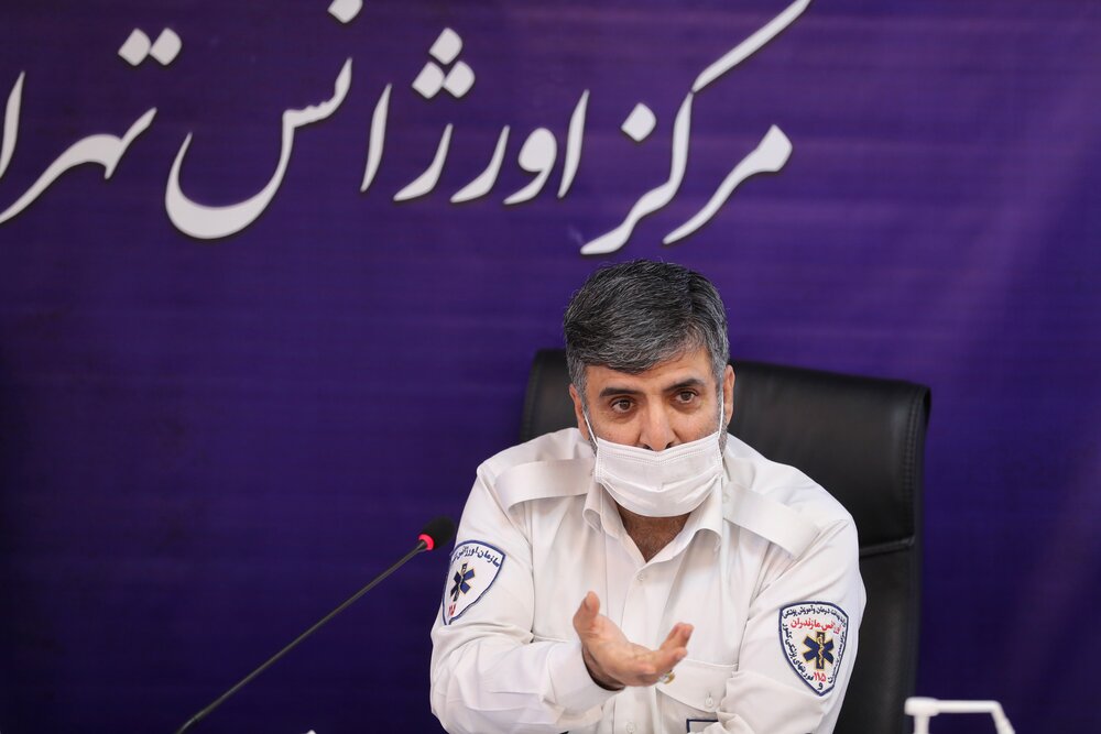 ثبت ۱۸ هزار و ۸۰۰ مأموریت طی هفته گذشته در مرکز اورژانس تهران