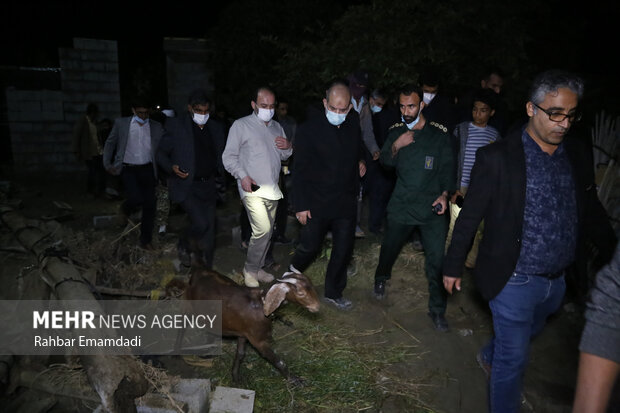 وزیر کشور راهی مناطق سیل زده هرمزگان شد