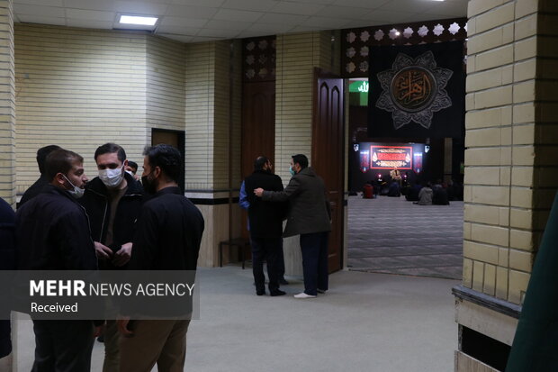 مراسم شام شهادت حضرت صدیقه کبری (س) در مسجد دانشگاه بوعلی سینا همدان