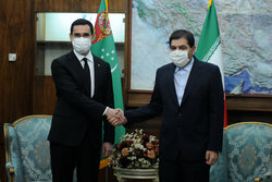 دیدار معاون رئیس جمهور ترکمنستان با معاون اول رئیس جمهور