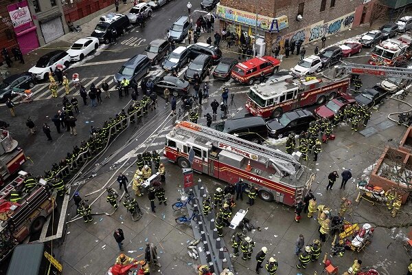 آتش  سوزی بزرگ نیویورک؛ حداقل ۹ کودک قربانی شدند