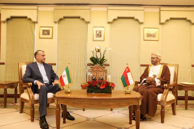 امیرعبداللهیان با وزیر امور خارجه عمان دیدار کرد