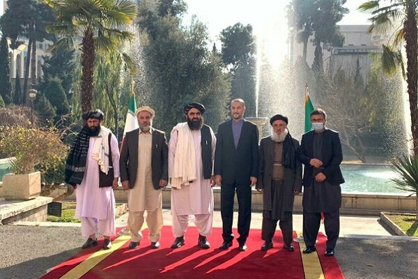 Why did Iran officially receive Taliban delegation in Tehran?