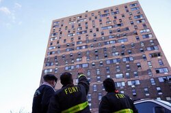 آتش سوزی مرگبار ساختمان نیویورک به دلیل نقص بخاری