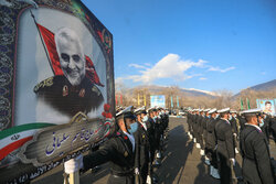 مراسم اختتام الدورة السابعة لخريجي الكليات العسكرية في ايران/ صور