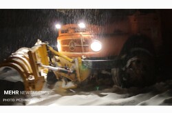 VIDEO: Road crews clearing snow on Asalem-to-Khalkhal Road