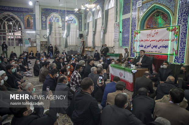 اولین دیدار مردمی استاندار کرمانشاه