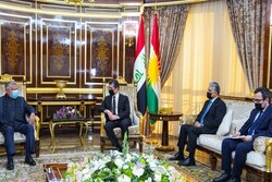 رایزنی نخست وزیر اقلیم کردستان عراق با هادی العامری