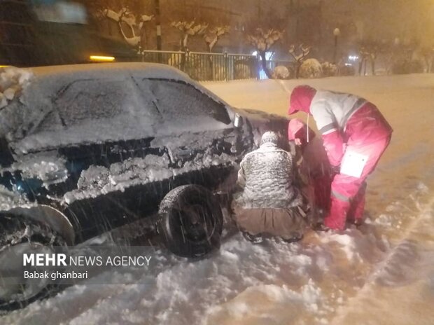 امدادرسانی به بیش از ۴۵۰۰ نفر از متاثرین حوادث جوی در ایام نوروز