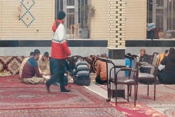 ۱۲۰۰ نفر از شهروندان خویی در مساجد ارومیه اسکان یافته اند