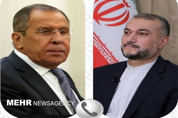 Iranian, Russian FMs discuss Vienna talks, Raeisi's visit