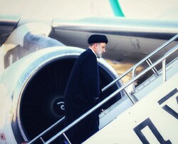 رئیس‌جمهور تهران را به مقصد دوحه ترک کرد