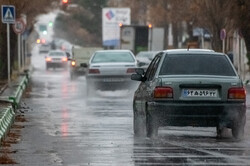 بارش باران شدید در تایباد آغاز شد